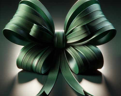 green bow