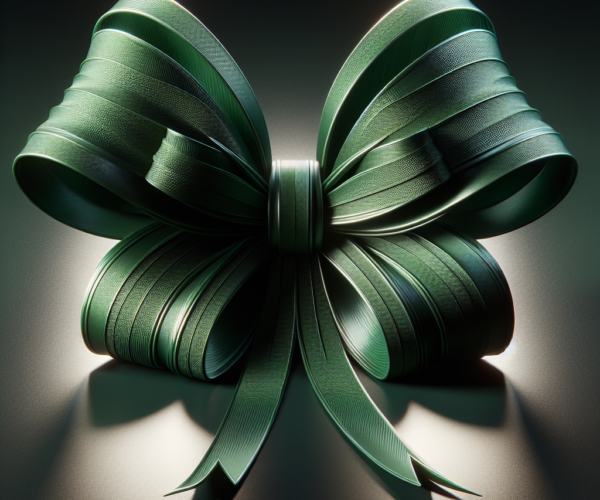 green bow