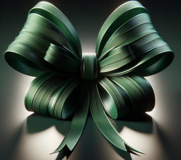 green bow